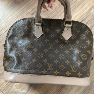 Authentic Louis Vuitton Repainted Alma!